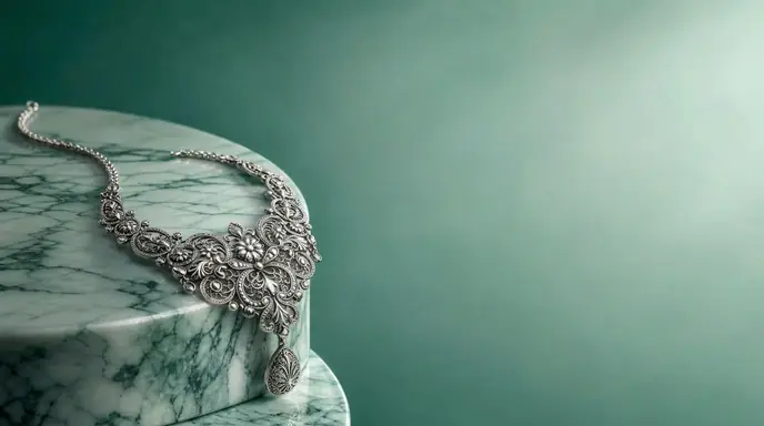 NECKLACE silver jewellery